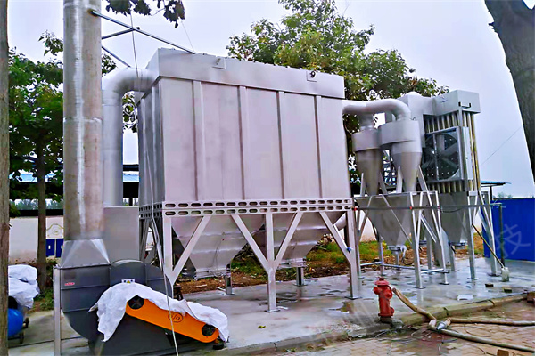 洛陽某殯儀館布袋除塵器+活性炭吸附廢氣處理項目完工